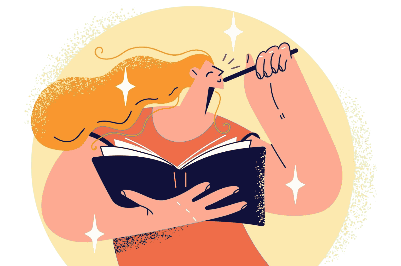 Overcome writer's block